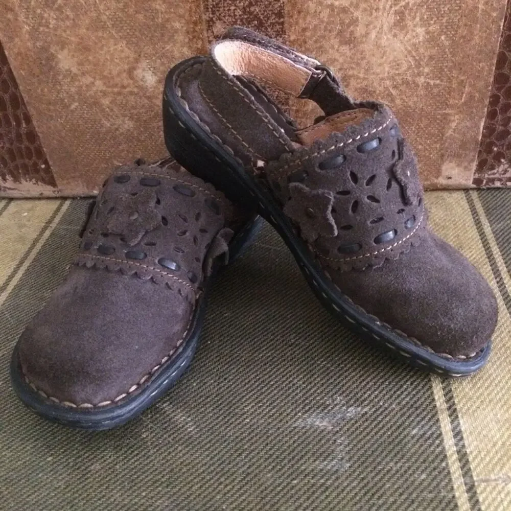 Born Little Girl Suede Shoes